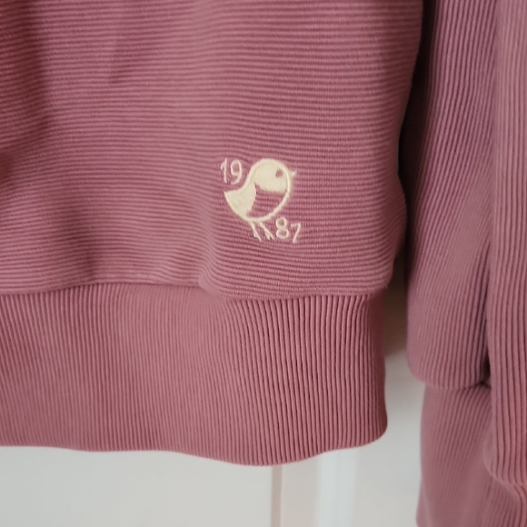 Varley Pink Ribbed Pullover - Picture 4 of 6